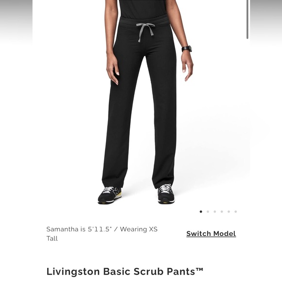 Figs scrubs outfit set bundle: Bellery jacket, Livingston pants, & Casma top - Picture 5 of 8